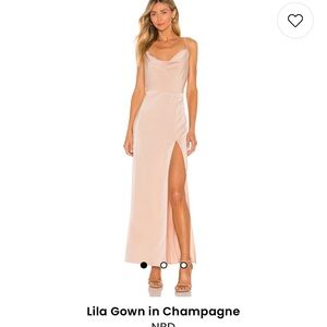 NBD dress .. Lila dress size Small, simple glam.